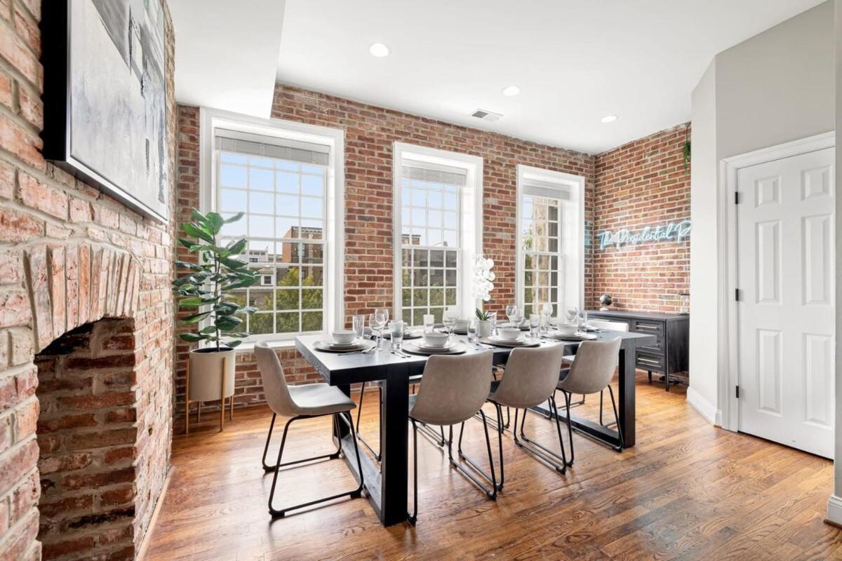 Apartment Luxury 4-br With Free Parking In Heart Of Dc - Steps To Metro *