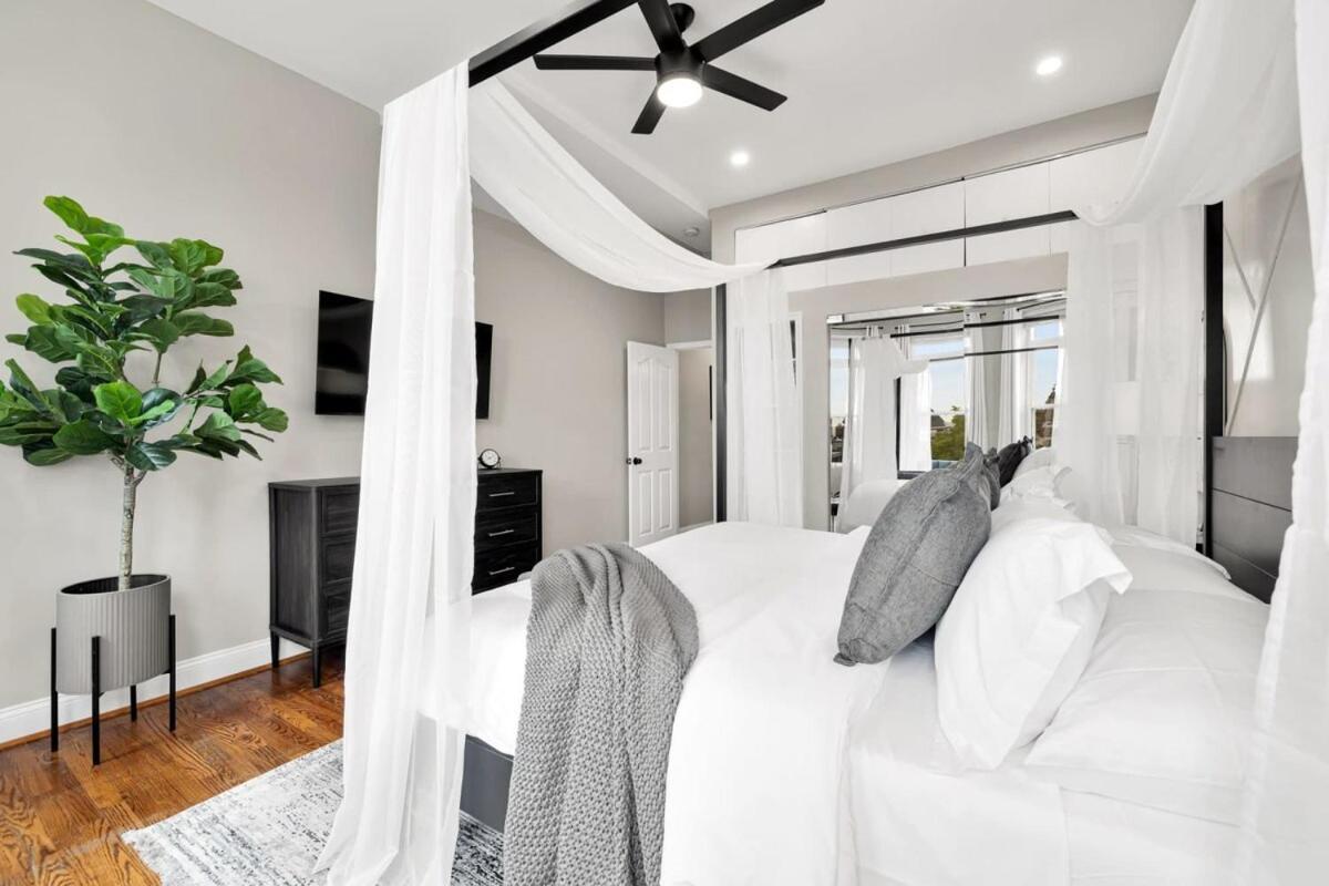 Luxury 4-br With Free Parking In Heart Of Dc - Steps To Metro