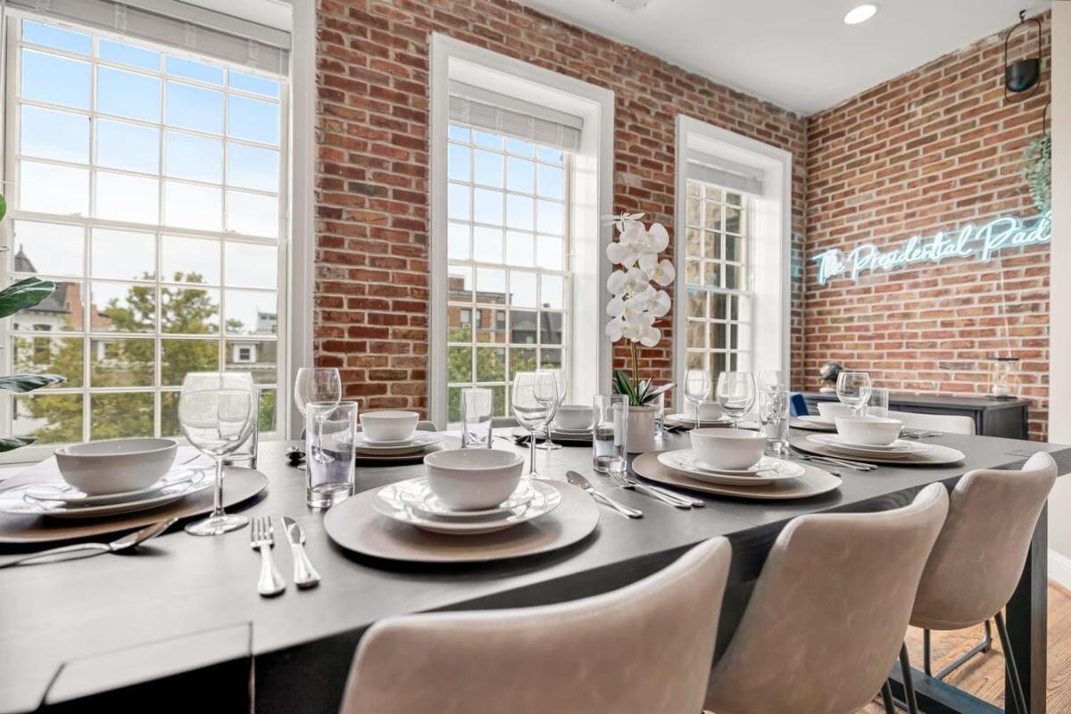 Luxury 4-br With Free Parking In Heart Of Dc - Steps To Metro
