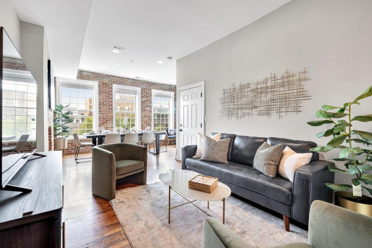Apartment Luxury 4-br With Free Parking In Heart Of Dc - Steps To Metro *