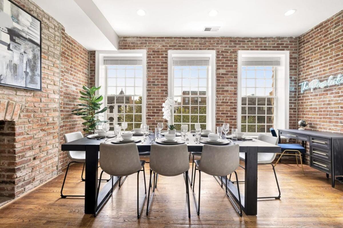 Luxury 4-br With Free Parking In Heart Of Dc - Steps To Metro